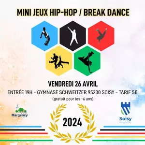 Mini jeux hip hop / break dance
