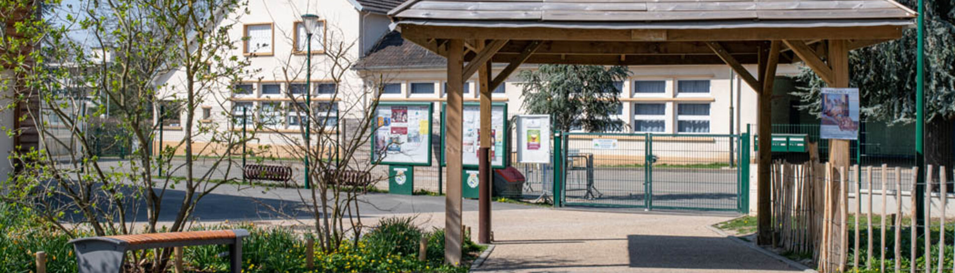 Mairie de Margency dans le Val d'Oise département du 95