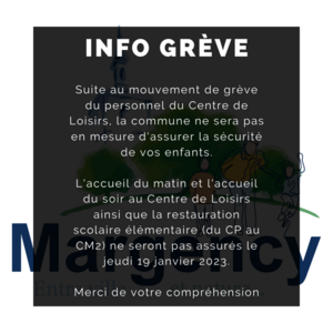 Infos grève